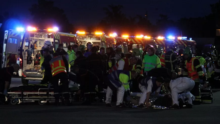 Lyon : six blessés lors d’un violent accident sur le quai Perrache 