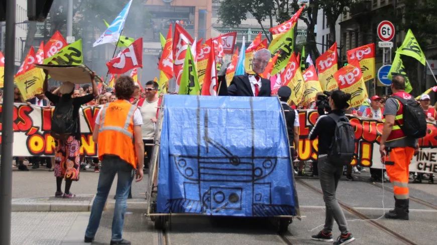 Journée de grève interprofessionnelle ce jeudi : une manifestation au départ de la Manufacture des tabacs à Lyon