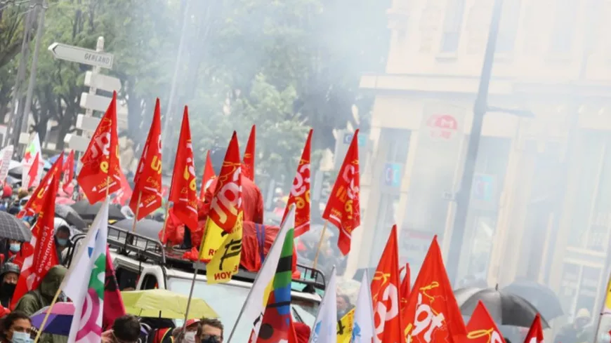 Journée de grève interprofessionnelle : entre 3400 et 7000 manifestants à Lyon