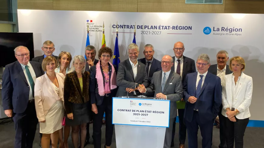 Contrat de Plan Etat-Région : un investissement de 4,4 milliards pour les départements d’Auvergne-Rhône-Alpes