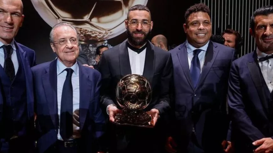 Karim Benzema et son Ballon d'Or : "Très content que tout le peuple lyonnais soit fier de moi, parce que j'essaie de le représenter au maximum"