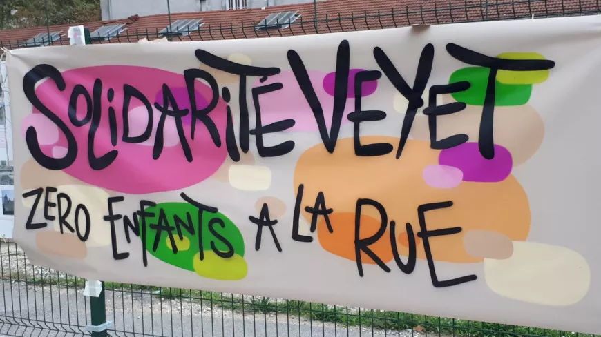 Lyon : l’école Jean-Pierre Veyet occupée pour mettre à l’abri deux familles