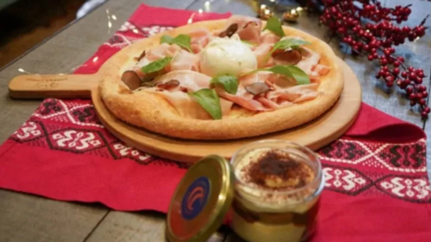 On a testé pour vous : le menu de Noël des pizzerias Jordan Tomas !