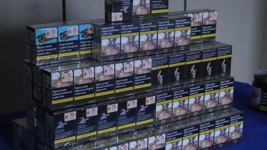 Près de Lyon : 30 000 cartouches de cigarettes contrefaites saisies par la police