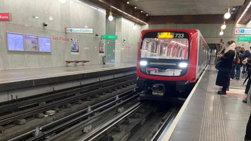 Lyon : le métro B à l’arrêt trois jours cette semaine