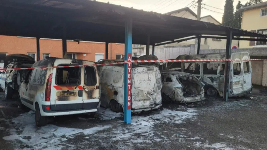 Voitures municipales incendiées à Pierre-Bénite : l’oeuvre de dealers mécontents selon le maire