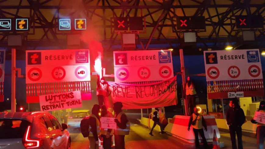 Lyon : le périphérique Nord fermé un moment ce mardi matin à cause d’une manifestation 
