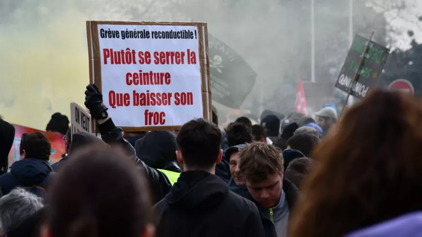 Lyon : malgré la pluie, entre 7000 et 18 000 manifestants contre la réforme des retraites