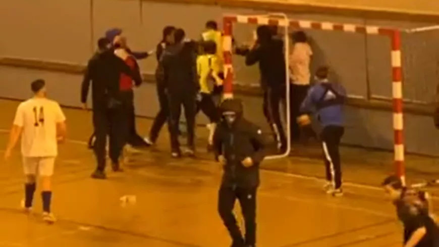 Près de Lyon : violente bagarre lors d’un match de futsal à Oullins