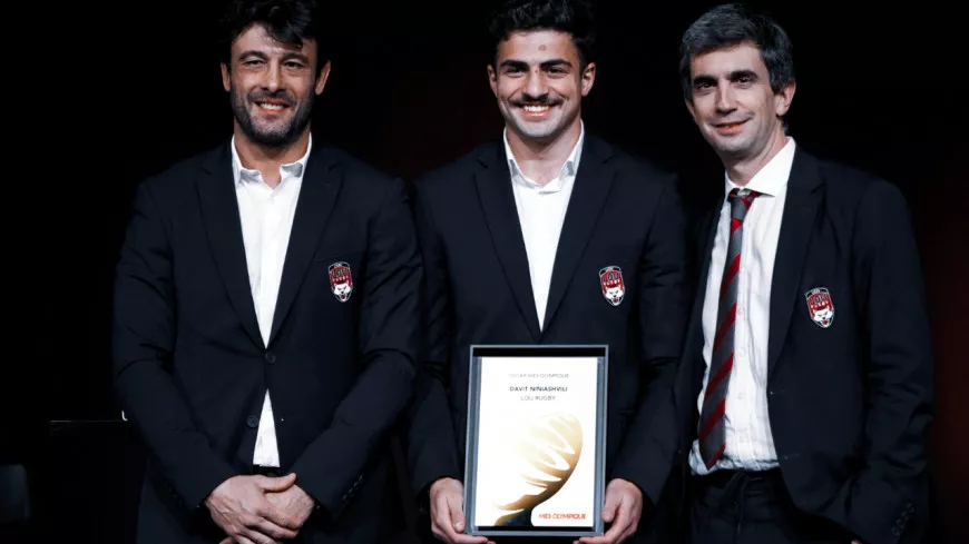 LOU Rugby : Davit Niniashvili, meilleur joueur de TOP14