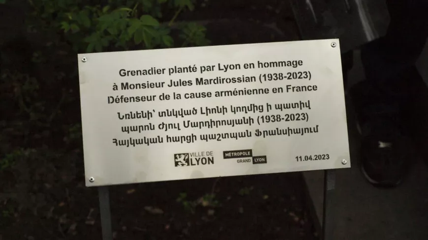 La Ville de Lyon rend hommage à un membre important de la communauté arménienne lyonnaise