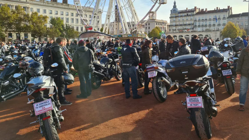 Lyon : les motards vont de nouveau manifester ce samedi contre le contrôle technique