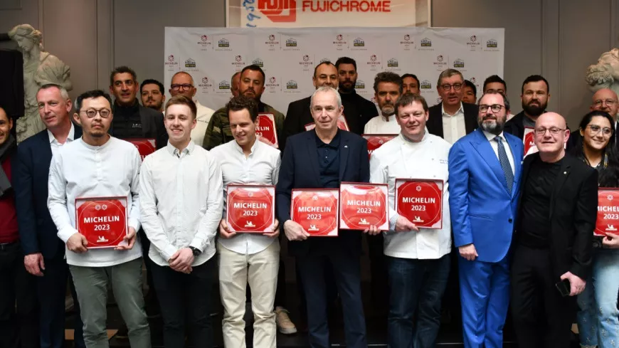 Lyon : les chefs étoilés ont reçu leurs plaques Michelin ce lundi