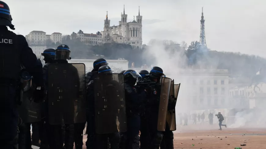 Lyon : pour la manifestation du 1er-Mai, retour du parcours jusqu'à Bellecour
