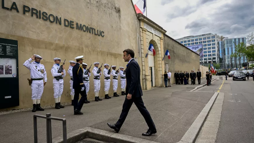 Emmanuel Macron à Lyon : entre rapprochement des Mémoires et éloignement du conflit social