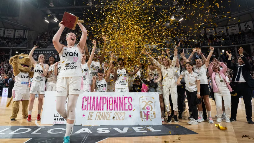 L’ASVEL féminin décroche son deuxième titre de champion de France