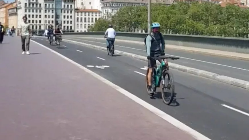 Lyon : le Pont Morand est désormais plus accessible pour les vélos et les piétons