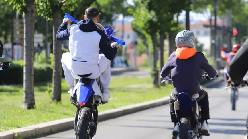 Villeurbanne : Mineur, il faisait un rodéo sans casque sur une moto volée