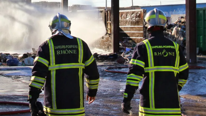 Lyon : un incendie dans un immeuble du secteur Montchat
