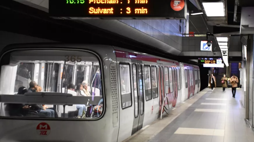 Lyon : le trafic de la ligne D du métro reprend après plusieurs heures de panne