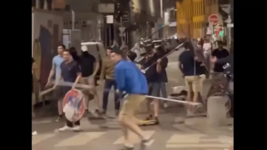 Lyon : cinq blessés lors d’une violente bagarre entre membres d’ultra gauche et d’ultra droite en plein centre-ville