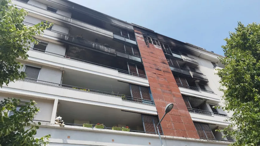 Immeuble incendié à Villeurbanne par des émeutiers : “Il faut arrêter ce laxisme”, s’insurge un habitant