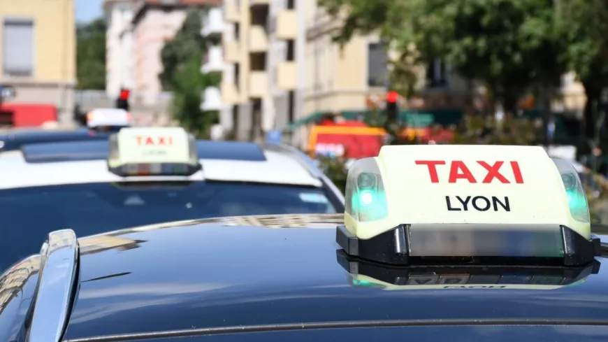 Nouvelle manifestation des taxis ce lundi : une réunion de travail organisée cette semaine par la Métropole de Lyon