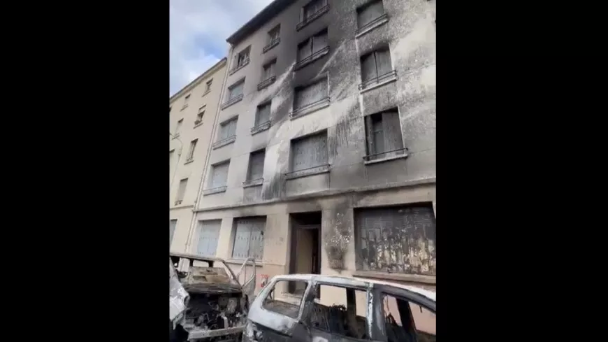 Lyon : un feu de voitures menace un immeuble, un drame évité de peu dans le 7e arrondissement