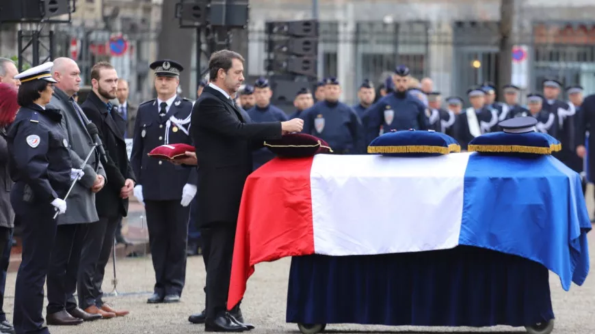 Près de Lyon : à Bron, une rue va porter le nom du policier Franck Labois, tué en 2020