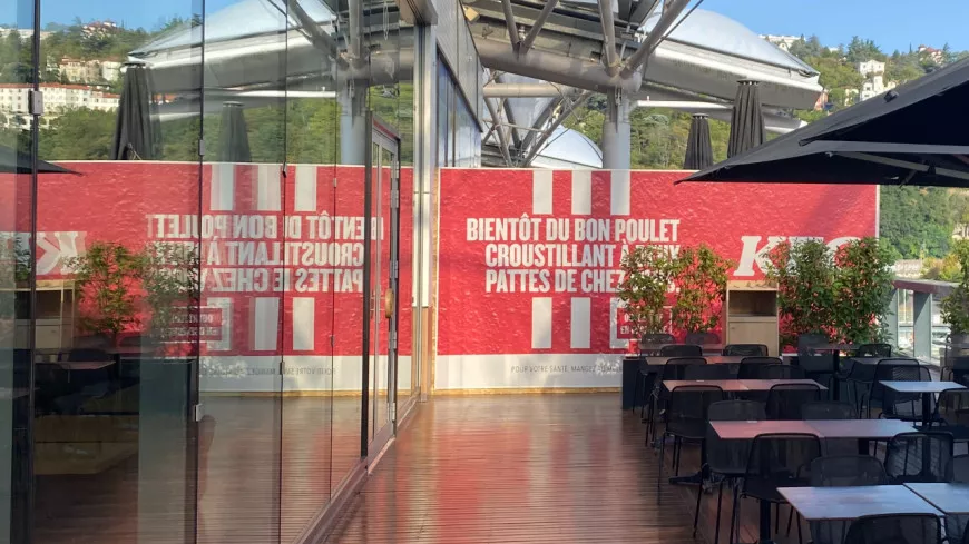 Lyon : un restaurant KFC va bientôt ouvrir ses portes à Confluence