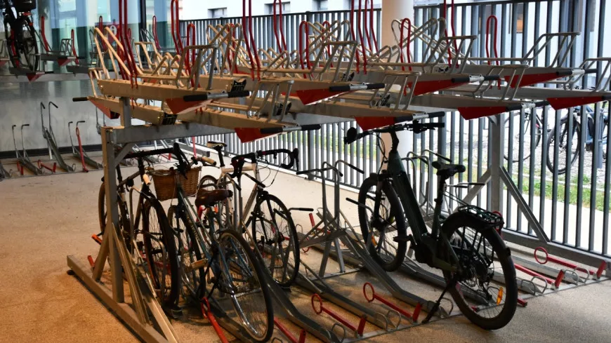 Lyon : le vélo prend toujours plus de place à la gare Part-Dieu