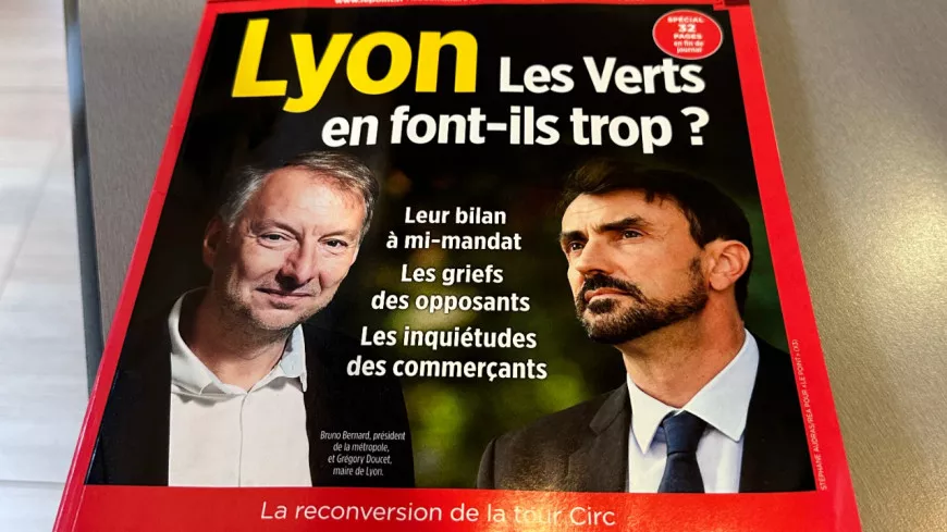 Les Verts de Lyon "en font-ils trop ?" en Une du Point