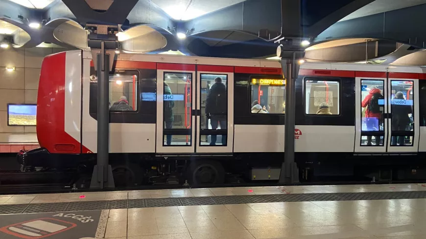 Lyon : le métro B reprend après sa panne et plusieurs heures à l'arrêt ce samedi