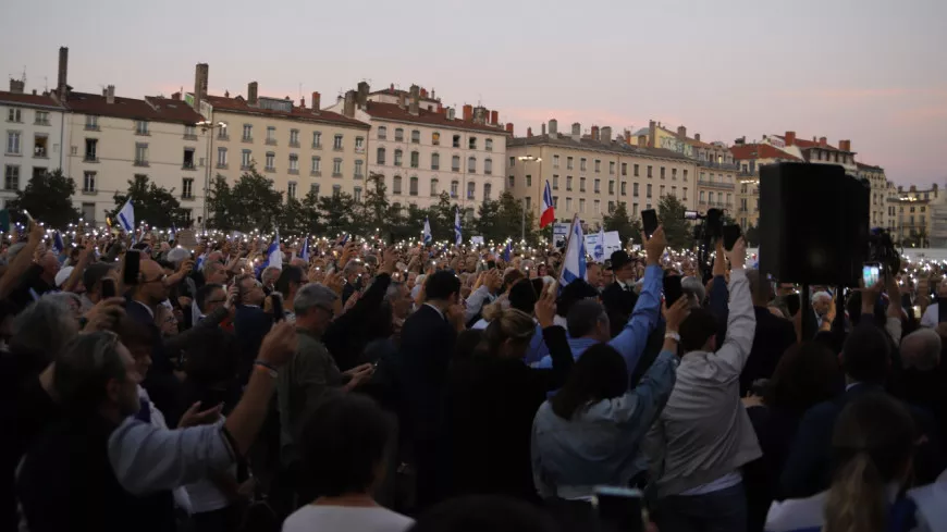 Palestine vaincra» : 150 personnes se rassemblent à Lyon