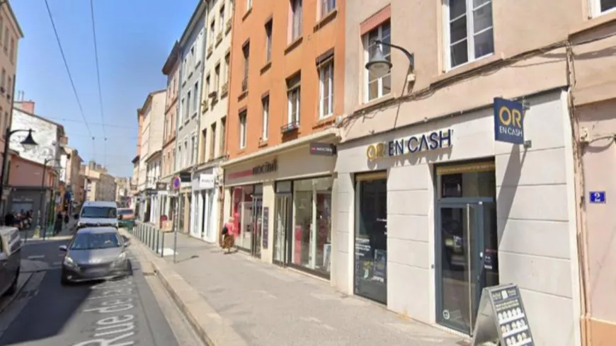 Lyon : braquage dans une agence de rachat d’or à la Croix-Rousse 