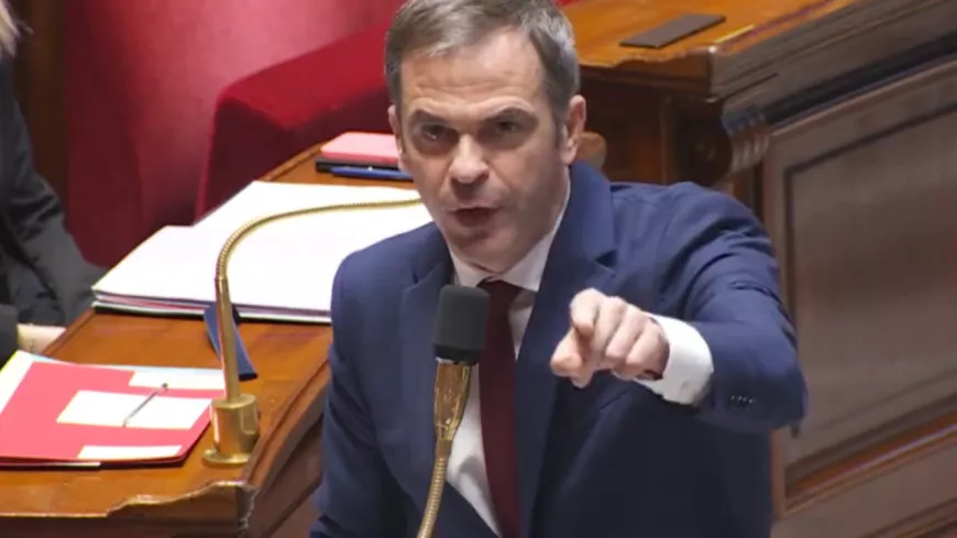 A l'Assemblée, Olivier Véran recadre le député du Rhône Gabriel Amard : "Vous faites peur aux Français"