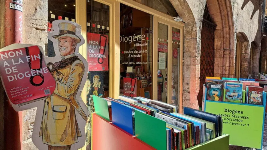 Le Syndicat national de la librairie apporte son soutien à Diogène, plus que jamais menacée de fermeture à Lyon