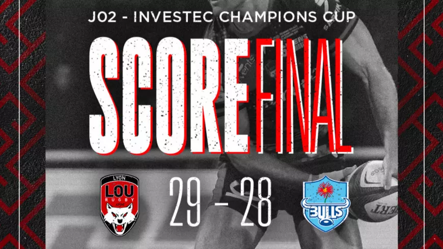 Le LOU Rugby s’impose face aux Bulls ! (29-28)