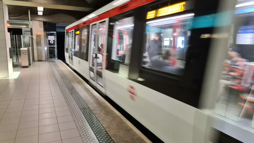 Lyon : reprise du trafic sur le métro après l'incident lié à un départ de feu