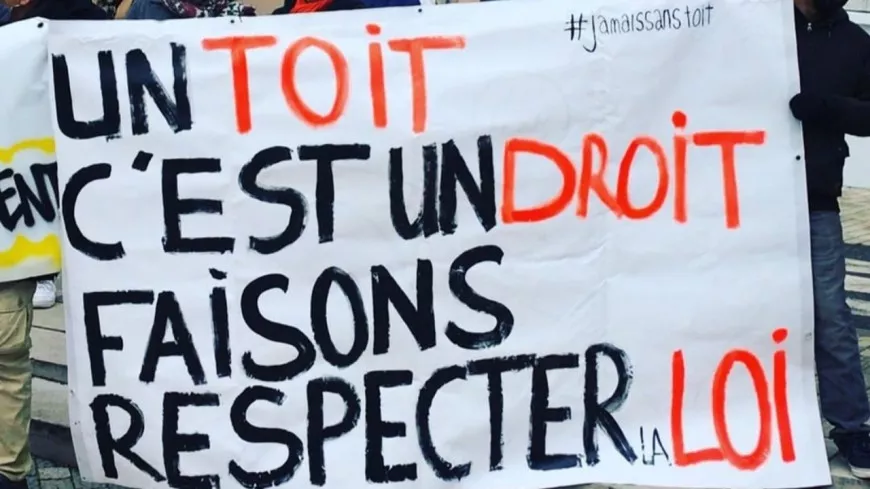 Une mobilisation pour dénoncer le manque d'hébergement d'urgence ce lundi à Lyon