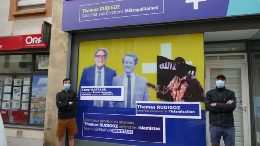 Lyon : jugés pour avoir dégradé le local du député Thomas Rudigoz