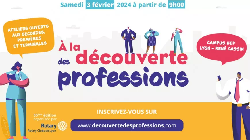 Lyon : "à la découverte des professions" au campus René Cassin