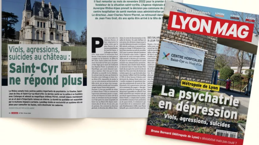 Viols, agressions, suicides : la psychiatrie en dépression - LyonMag n°198