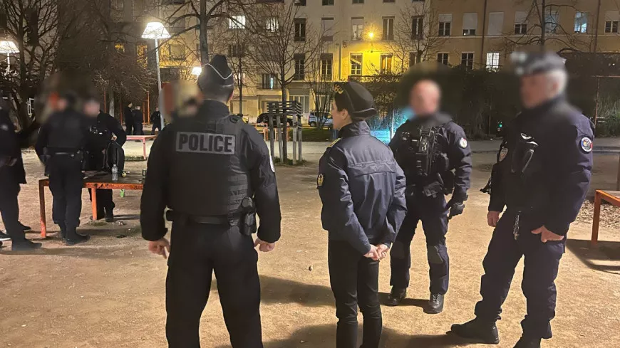 Lyon : la police investit la Guillotière pour une "opération place nette"
