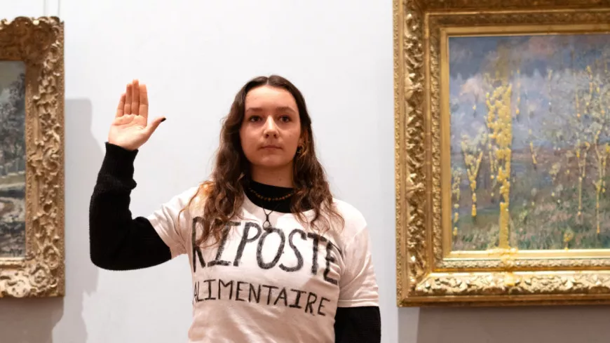 Lyon : les deux activistes interpellées, du souci à se faire pour le tableau de Monet ?