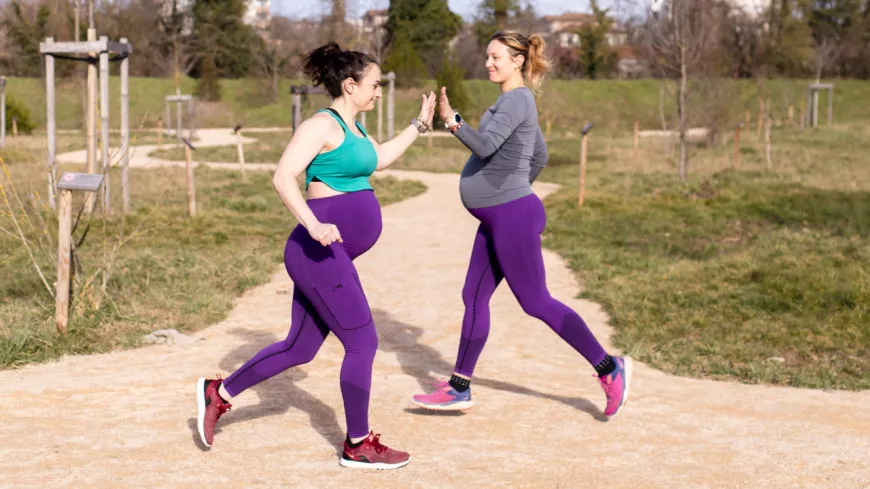 Lyon : des leggings de grossesse pour encourager la pratique sportive des femmes enceintes