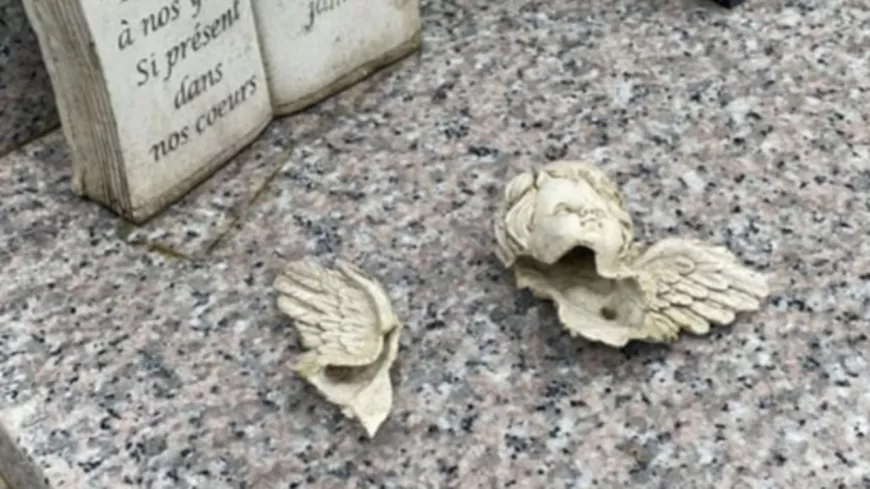 Près de Lyon : une vingtaine de tombes vandalisées dans un cimetière