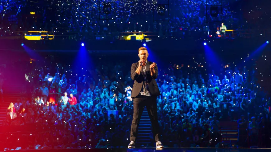 Justin Timberlake à Lyon pour sa seule date de concert en France