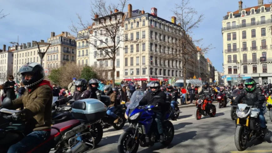 Pourquoi les motards vont-ils faire du bruit ce samedi à Lyon ?