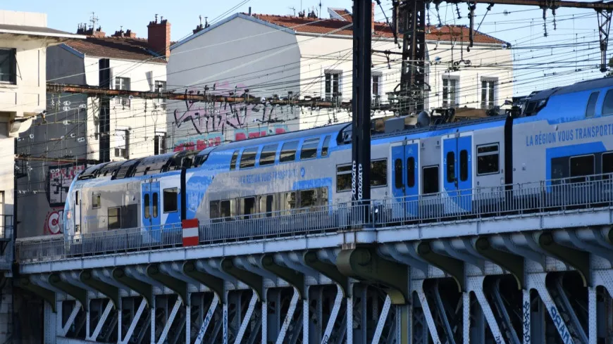 Six lignes de trains régionales au départ de Lyon parmi les pires de France